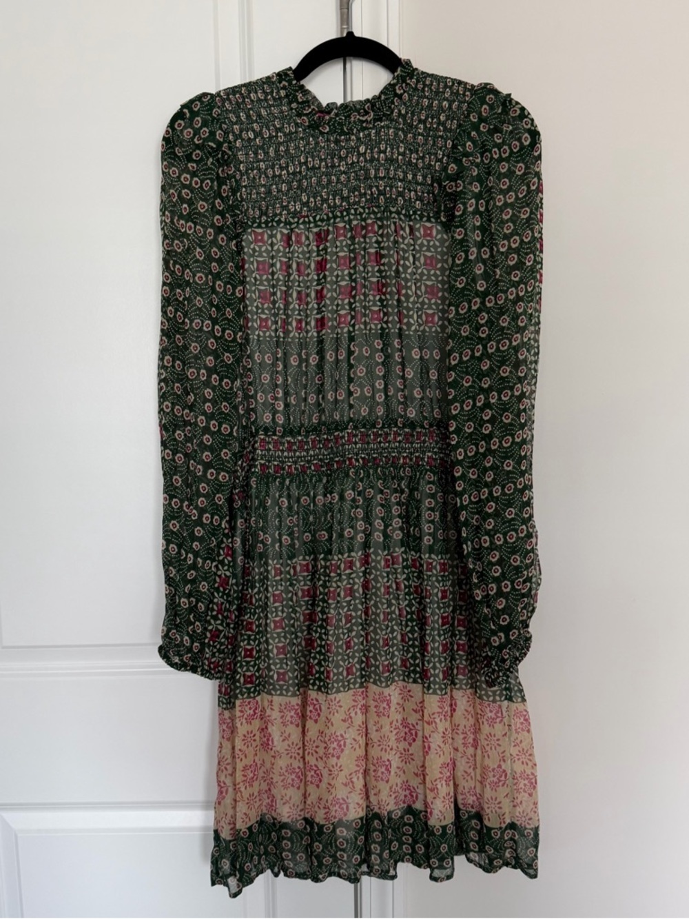 Anthropologie Rhiannon Floral Mini Dress - Picture 3 of 8